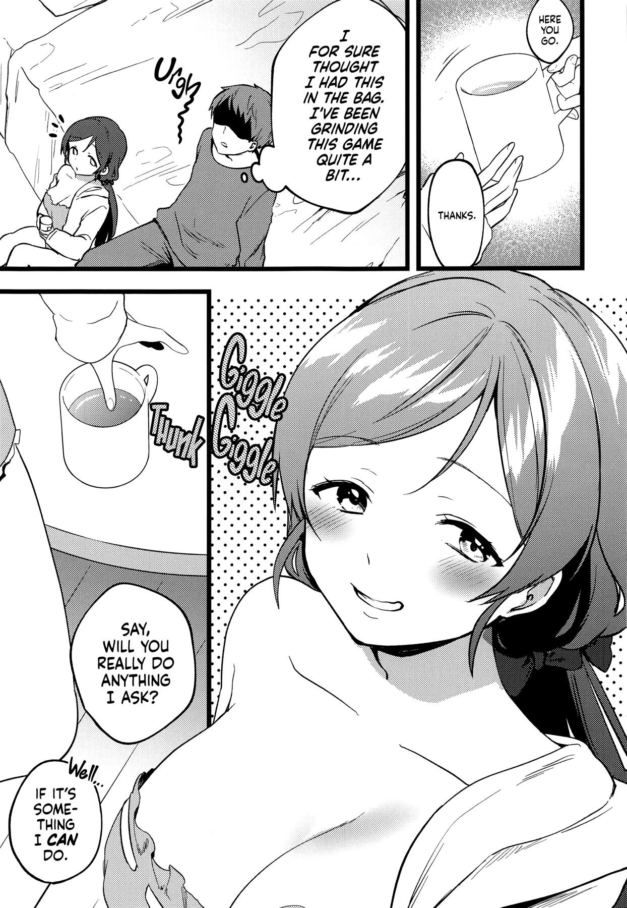 Hentai Manga Comic-Goddess' Punishment Game-Read-5